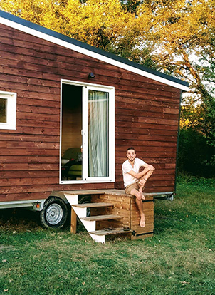 Interview : J'ai construit ma Tiny House à 23 ans