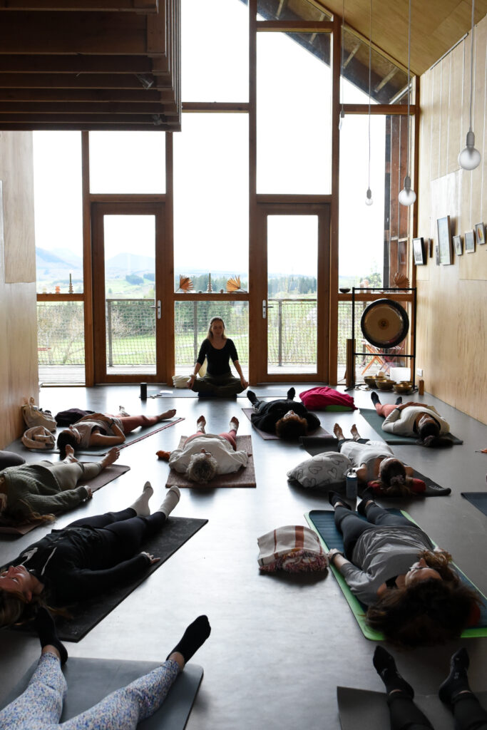 Yoga séminaire d'entreprise Sancy